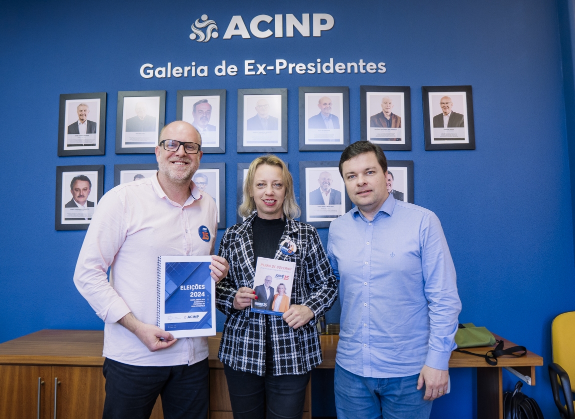 ACINP Promove Encontro com Candidatos Josu e Katia, da Coligao Um Novo Olhar para Nova Petrpolis