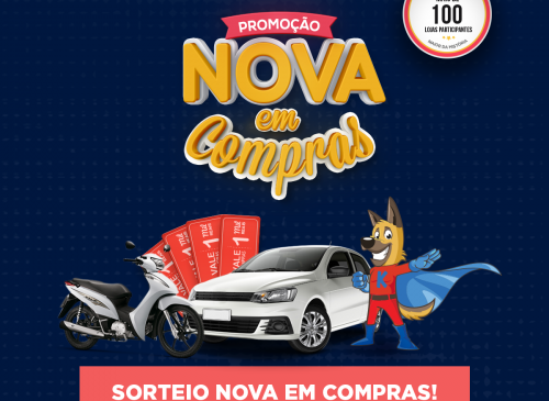 Foto-Nova em compras vai sortear cinco vale compras de R$ 1 mil no sbado (26/10)