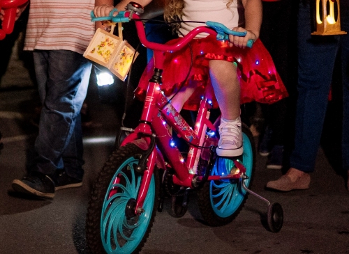 Pedalada Iluminada  atrao desde domingo (10/12) da Magia do Natal